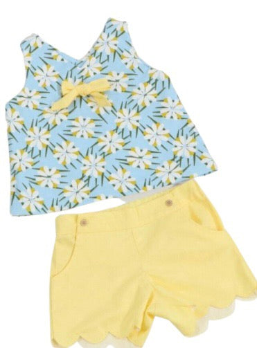 Yellow/daisy set
