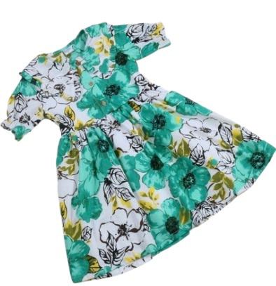 Greens floral dress